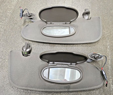 05-08 Chrysler PT Cruiser Convertible Sun Visors Sunvisors Grey Gray PAIR picture
