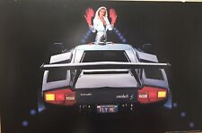 Lamborghini Countach 5000S “Fly Me” Original 1980’s Car Poster 24”x36”Very Rare picture