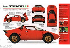 1973 / 1974 / 1975 LANCIA STRATOS IMP Brochure picture