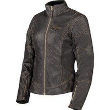 Icon Tuscadero 3 Jacket - Black - Women's Size 2XL picture