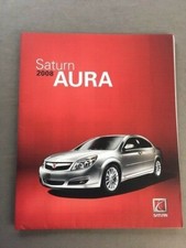 2008 Saturn Aura and Green Line Hybrid Original Car Sales Brochure Catalog picture