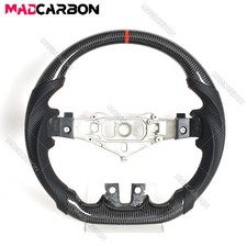 For Dodge Charger Challenger Durango Real Carbon Fiber Steering Wheel 2011-2014 picture