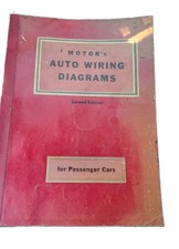 Motor's Auto Wiring Diagrams for Passenger Cars 1954 Second Edition picture