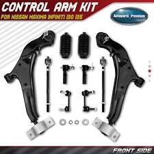 10Pcs Front Upper Control Arm w/ Ball Joint Sway Bar Link for Infiniti I30 I35 picture