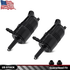 2PCS Windshield Washer Fluid Pump with Grommet 172189 19244683 For Chevrolet GMC picture