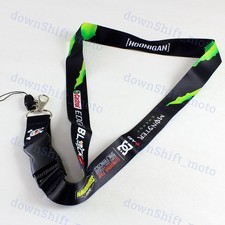 Energe Drink Neck Strap Quick Release MONSTER Lanyard Keychain Badge ID Holder picture