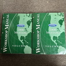 2008 Ford Mustang Service Repair Manual GT Deluxe Shelby GT500 Convertible xa picture