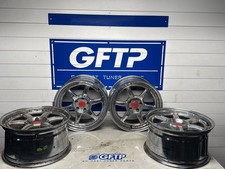 Aftermarket Kansei Roku 6 Spoke Wheel Set 18x9.5 +38 5x114.3 Wheels Rims picture