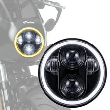 NEW LED Headlight for 2025-26 Indian Scout Pathfinder 2890678 Yellow Halo 6000K picture