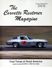 NCRS The Corvette Restorer Magazine Summer 1997--1953-1997 Chevrolet Vette's picture