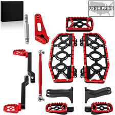 Floorboards MX Foot Boards for Harley Touring Road Street Electra Glide 2008-26 picture