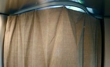 AIRSTREAM Original Beige/Taupe Privacy Long Curtain for 2025 Carvel 16RB picture