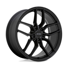 18x8 Petrol Wheels P5C Matte Black Rims 5x114.3 ET+40 (1pc) picture