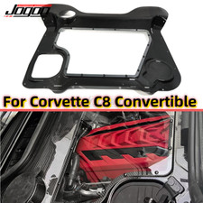 Carbon Clear HTC Engine Bay Cover For Corvette C8 Stingray Convertible 2020-2025 picture