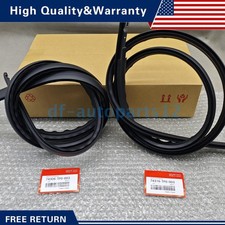 OEM Pair Roof Weatherstrip Molding Trim For Honda Fit 2009-2014 74316-TF0-003 picture
