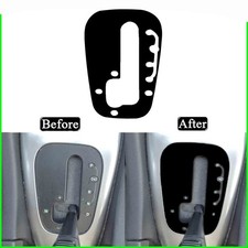 Fits 03–2011 Saab 9-3 — Gloss Piano Black Center Console Gear Shift Trim Overlay picture