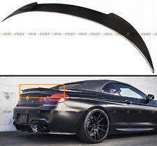 For 2012-16 BMW F12 640i 650i M6 CONVERTIBLE CARBON FIBER TRUNK SPOILER WING picture