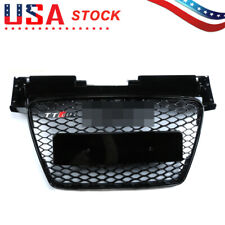 HONEYCOMB SPORT MESH TTRS STYLE HEX GRILLE GRILL BLACK FOR 07-14 AUDI TT 8J picture
