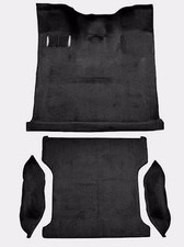 ACC *BLACK* 80-86 FORD BRONCO FULL SIZE COMPLETE MOLDED CARPET WITH WHEEL WELLS picture
