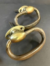 Rare pair of vintage 1915 / 1919 Model T coupe bale door handles 5/16