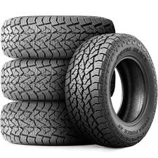 4 Royal Black Terra Force AT 215/70R16 100H All Terrain Tires UTQG 660AA picture