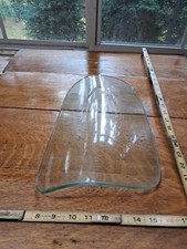 Antique GLASS Curved  VINTAGE GLASS Chips J31 picture