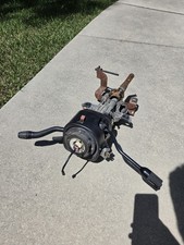 92-96 Ford F150 F250 Steering Column W Key Auto Transmission Tilt w/ Cruise picture
