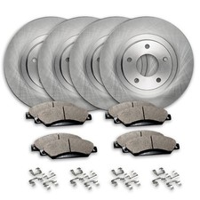 Front & Rear Brake Rotors + Ceramic Pads for Hyundai Sonata Kia Optima picture