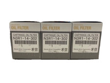 2009-2011 Genuine OEM Mazda Tokyo Roki RX-8 Engine Oil Filter N3R1-14-302 (x3) picture