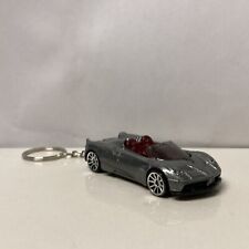 RARE KEY CHAIN GRAY PAGANI HUAYRA ROADSTER CUSTOM LIMITED EDITION 2017 2018-2022 picture