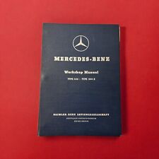 Mercedes-Benz Workshop Manual, type 300 300 S 1956 Daimler picture
