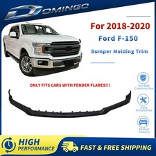 Fits 2018-2020 Ford F-150 Front Bumper Cover & Grille & Upper Molding Trim picture