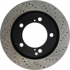 StopTech For Toyota Tundra 2007-2020 Brake Rotor Slotted and Drilled Rotor picture