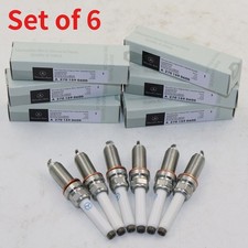 New For Mercedes A2701590600 - Set of 6 Spark Plugs ** SHIPS FREE picture