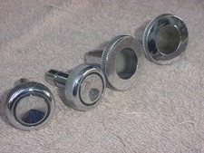 1968 68 67 FORD MUSTANG MACH 1 COBRA JET 429 FASTBACK AM FM RADIO KNOBS CONSOLE picture