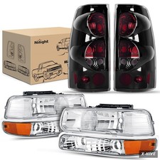Driving,Fog Spot Lights Waterproof 1 Nilight Headlight Taillight Assembly Combo picture