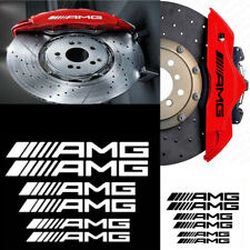 6x AMG Vehicle Brake Caliper Heat Resistant Decal Stickers For Race Sports Car picture
