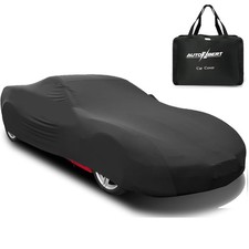 Breathable Stretch Satin Indoor Car Cover for Sports Car Sedan Hatchback Garage picture