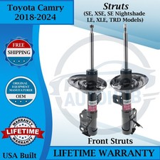 KYB Genuine OEM Front Struts For 2018-2024 Toyota Camry Lifetime Warranty picture