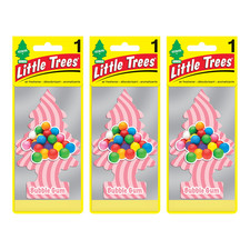 Little Trees Bubble Gum Hanging Air Freshener 3-Pack Car Home Office picture