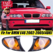 Pair Turn Signal Lights Corner Light LH+RH For 2002-2005 BMW E46 3-SERIES Sedan picture