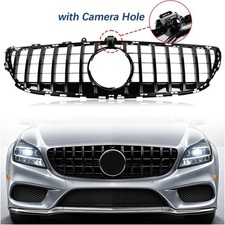 For 2015-2018 Mercedes Benz W218 CLS400 CLS500 CLS550 Front Grille w/Camera Hole picture