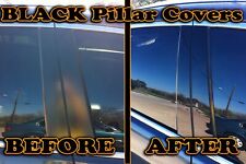 Black Pillar Posts for Dodge Durango 11-19 6pc Set Door Cover Trim Piano Kit picture