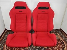 {INCLUDED TARIFF FOR US} RECARO SR3 PAIR AUTHENTIC Reupholstered Type-R EK9 DC2 picture