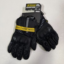 KLIM Men's Adventure GTX Short Gloves Motorcycle Gear - Large - Black picture
