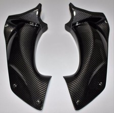 2006-2011 Kawasaki Ninja ZX-14 ZZR1400 Dash Airduct Covers - 100% Carbon Fiber picture