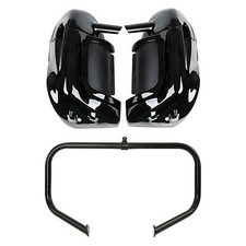 Lower Vented Leg 6.5'' Speakers w/ Crash Bar Fit For Harley Touring 2009-2013 picture