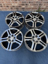 2004-08 Acura TL Aspec Wheels 18x8 Set Of 4 OEM Black Chrome A-spec Enkei 18” picture