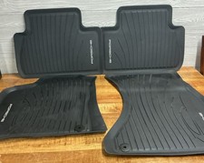 Porsche Macan Pen 2015/2022 All Weather Floor Mats Set Of 4 Black picture