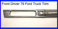 Fender Trim 1978 1979 Ford F100 F150 Front Driver picture